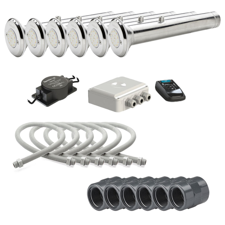 Spotlights Premium Classic 6x VS-RGB Spotlights Premium Classic 6x VS-RGB